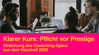 Streichung des Coworking-Space Ganderkesee aus dem Haushalt 2026